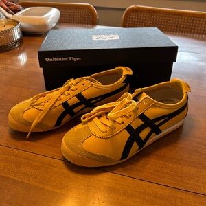 Onitsuka Tiger Mexico 66 Kill Bill Black and Yellow Sneaker US Women’s Size 7